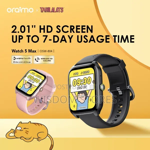 Oraimo Watch 5 Lite Smart Watch - 1