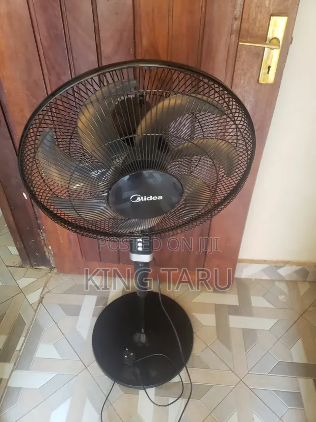 Midea Electric Stand Fan - Black - 1