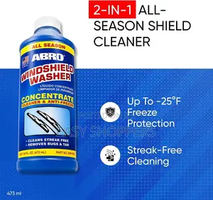 ABRO Windshield Washer Cleaner & Anti-Freeze