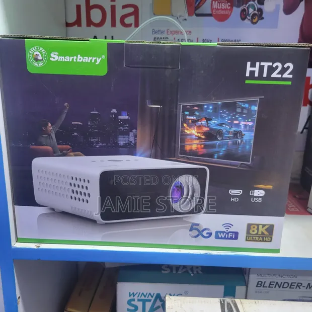 Smartbarry HT22 8K Ultra HD Smart Projector - 1