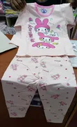 Melody Girls Pyjamas - Pink Cotton - 2