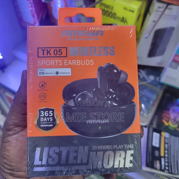 Amaya TK-05 Wireless Sports Earbuds - 1