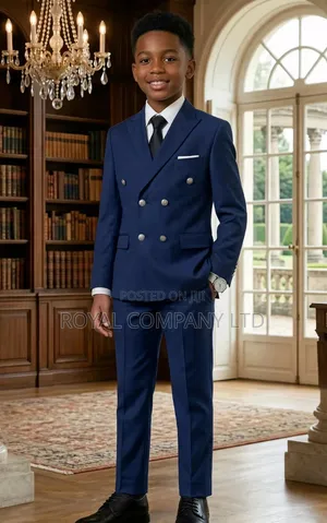 Kids Double Button Suit