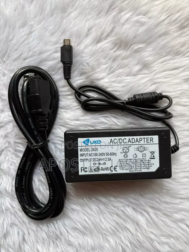 60W Laptop Power Adapter for Thermal Printers - 1