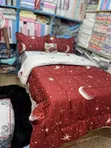 5x6 Bedding Set - Duvet Cover, Flat Sheet, 2 Pillowcases - 2