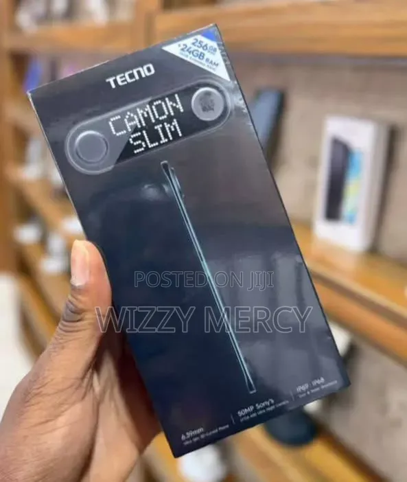New Tecno Camon Slim 5G 256GB Black - 1