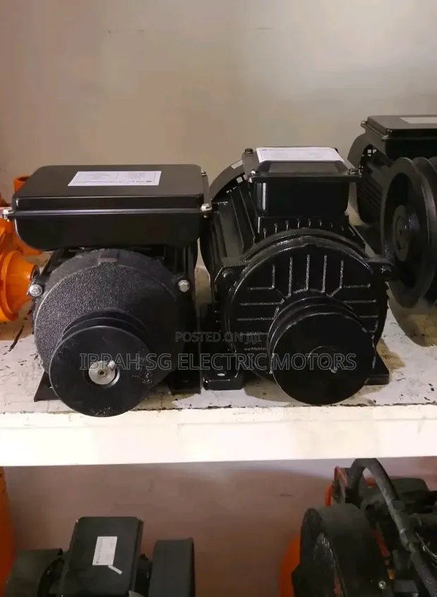 Brand New LEC Electric Motor (3HP, 1-Phase) - 1