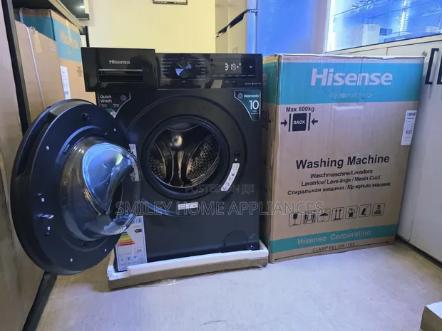 Brand New Hisense 9kg Fully Automated Frontloader Washing Machine - 1