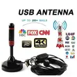 HD Digital Indoor Amplified TV Antenna (200-Mile Range) - 1