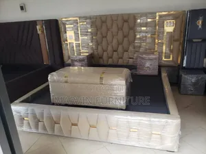 6x6 Modified Bed with Two Bedside Drawers