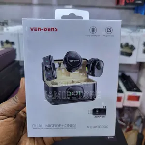 Ven-Dens Dual Wireless Lavalier Microphone
