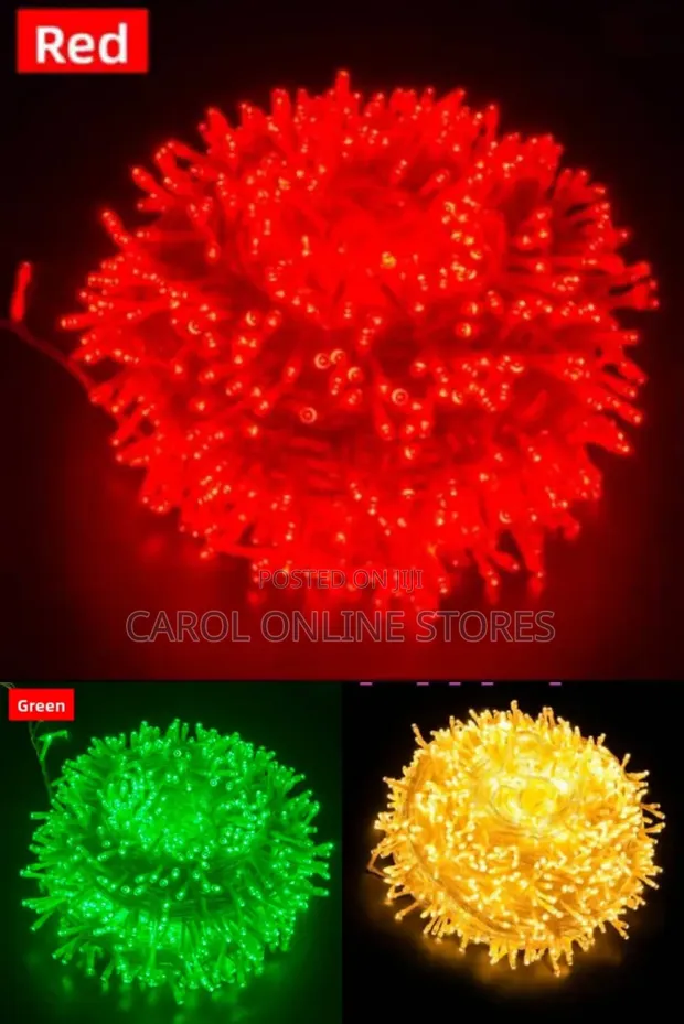 50 Metres LED Cluster String Lights - 1