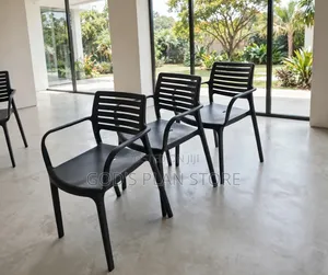 1pc Luxury Dining Plastic Chairs