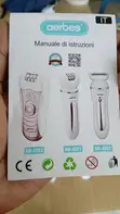 Aerbes 5-in-1 Rechargeable Ladies Epilator & Shaver - 4