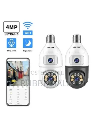 Jortan WiFi IP Smart Bulb Security Camera