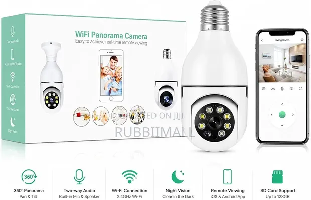 WiFi Panorama Bulb Camera - 1
