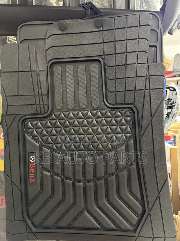 3D Custom Mercedes-Benz Floor Mats with Logo - 1