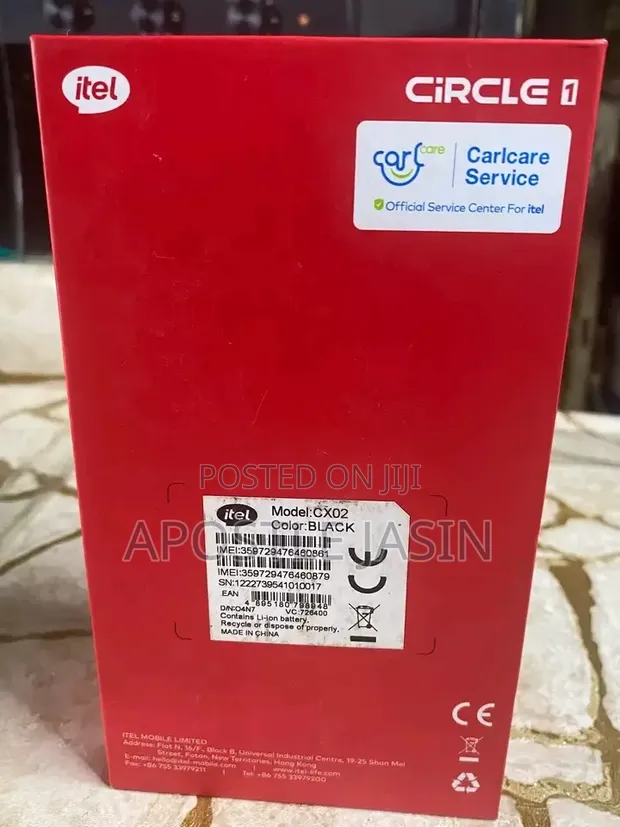 New Itel Circle 1 Black - 1