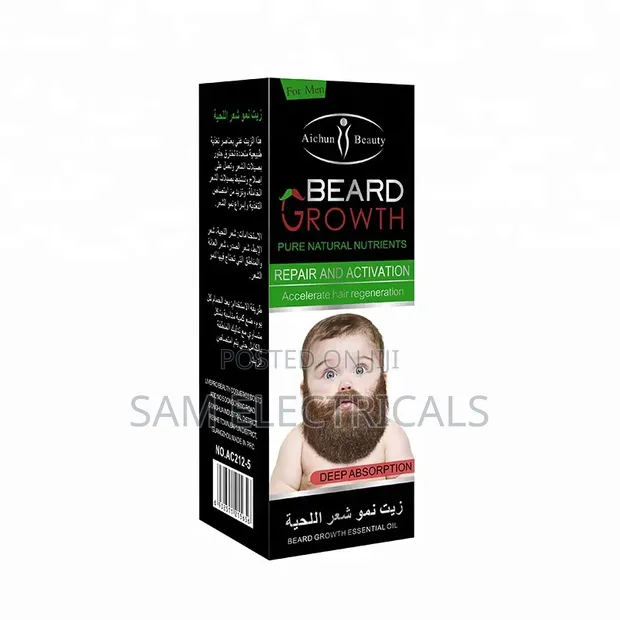 Beard Growth Oil - Natural Formula - 1