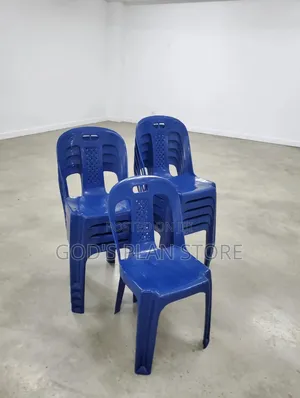 1 Piece Plastic Party Chairs - Blue