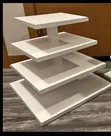 Elegant Wooden Multi-Tier Display Stand - 3