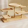 Elegant Wooden Multi-Tier Display Stand - 4