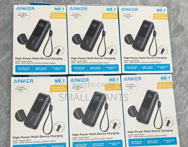 Anker Zolo Power Bank (25,000mAh, 165W) - 1