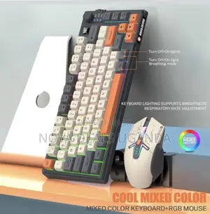 Xunfox 84-Key Mechanical Gaming Keyboard & Mouse Combo