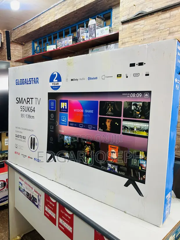 Globalstar 55" UHD 4K Smart TV - 1