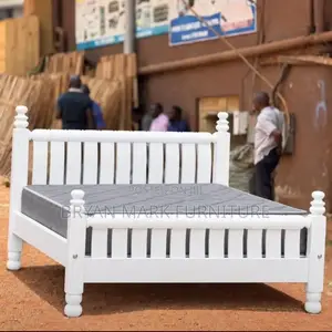 Wood-Mode Brand New Bed Frame - White