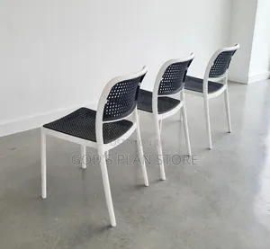 Brand New Plastic Dining Chairs (Set of 4)