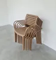 Brand New Plastic Dining Chairs (Set of 1) - 1