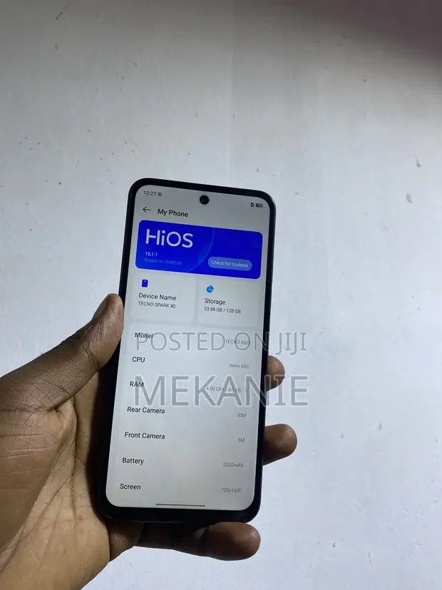 Tecno Spark 40 128GB Black - 1