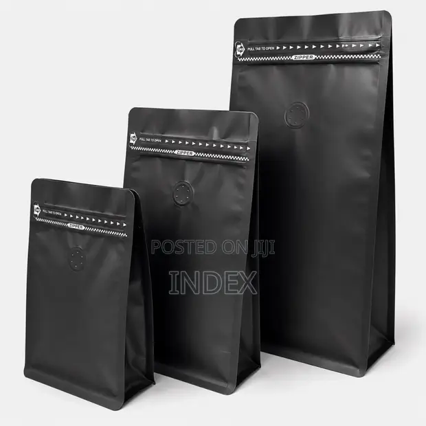 50pcs Coffee Bags with Valve - 1