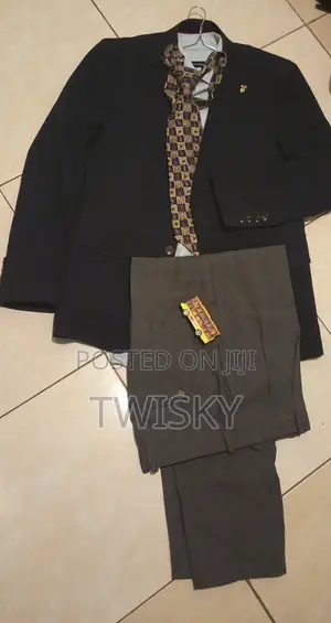 Vintage Louis Vuitton Suit - Blue Men's