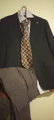 Vintage Louis Vuitton Suit - Blue Men's - 2