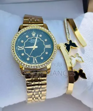 Rolex Gold and Black Watch