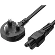Laptop Power Cable - 3 Pin UK Mains Lead, 1.2m - 3