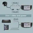 XLT RG59 Coaxial Cable with Power, 100m - 1