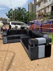 L-Shaped Corner Sofa - 6 Seater - 3