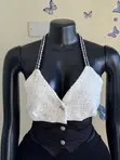 Top Notch Black and White Top - 2