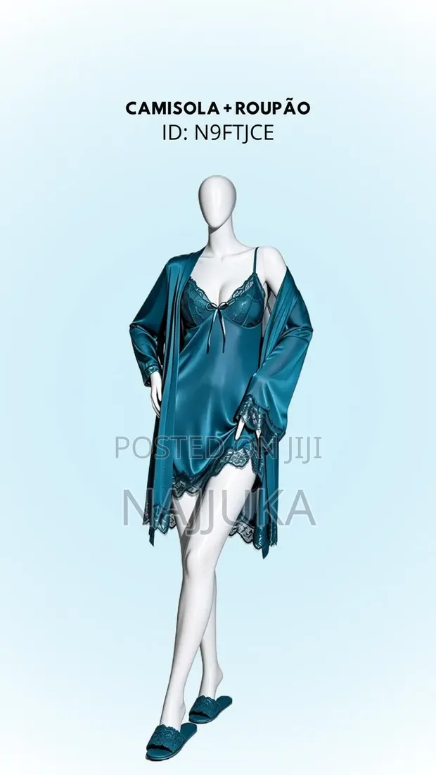 Silk Night Gown for Ladies - 1
