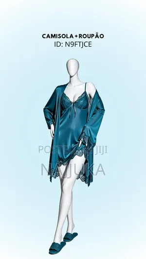 Silk Night Gown for Ladies