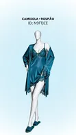 Silk Night Gown for Ladies - 1
