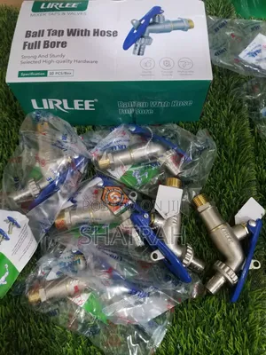 Lirlee Ball Valve with Hose, 1/2 Inch