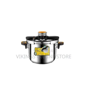 6 Litre Stainless Steel K-Type Kitchen Pressure Cooker