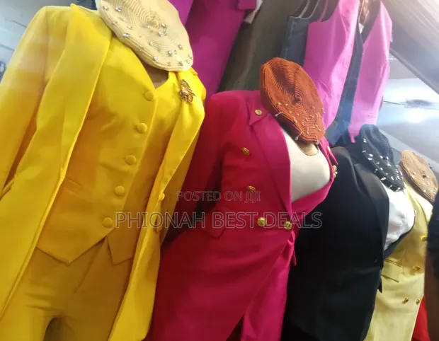 Ladies Bright Colored Suits - 1