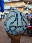 Penta Waterproof Soccer Ball - White/Blue - 4