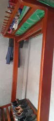 2-in-1 Shoe Rack and Clothes Hanger - 1