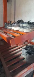 2-in-1 Shoe Rack and Clothes Hanger - 5